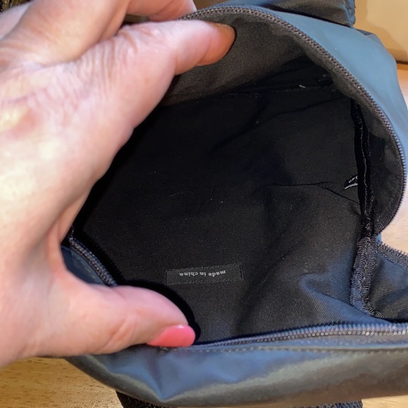 Kate spade black nylon backpack 11x12” in great condition - Picture 5 of 8